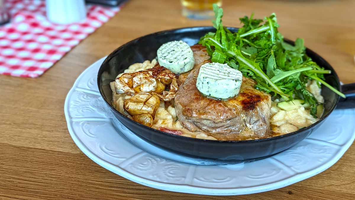 rustikale Pfanne