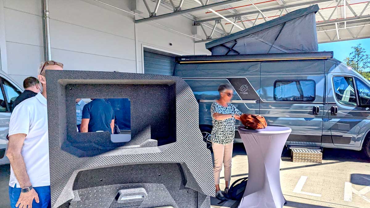 Knaus Boxtime LWT mit Campervan und Journalisten