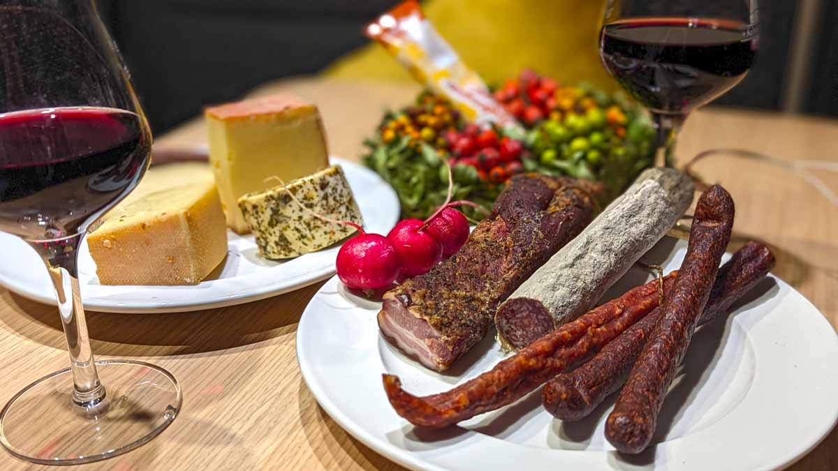 Wurst und Käsesortiment
