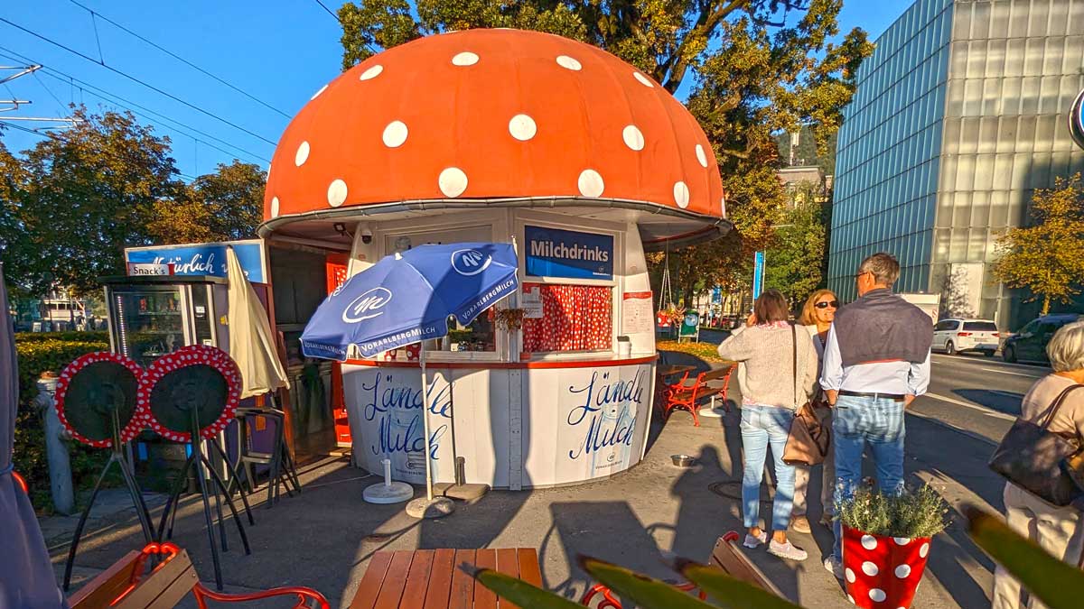 Kiosk in Bregenz