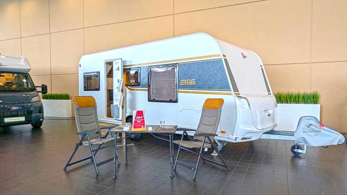 Bürstner Caravan in Kehler Ausstellung