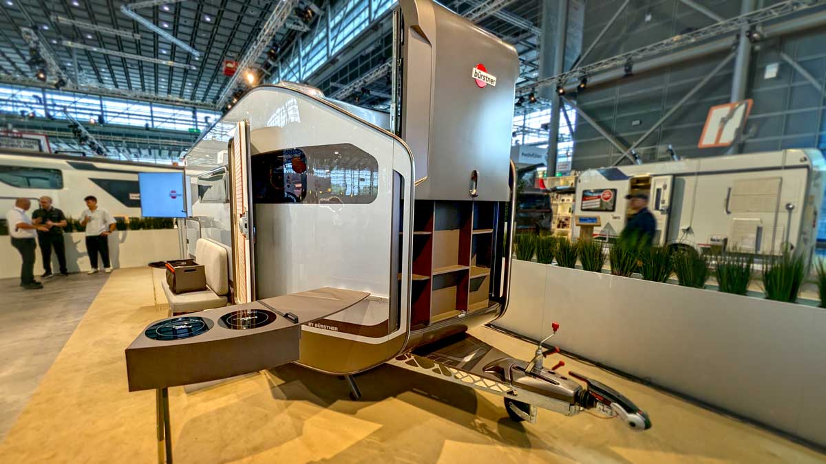 Bürstner Talis auf dem Cravan Salon 2024