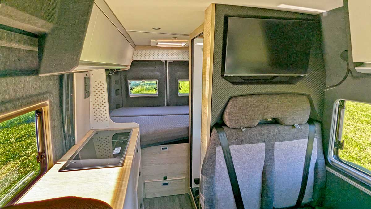 Durchsicht im Campervan Boxtime
