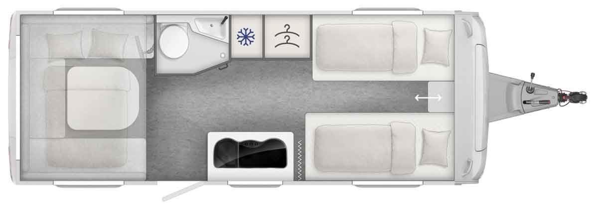 Grundriss LMC Caravan