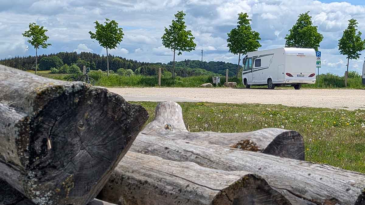 Knaus Live I 650 auf Stellplatz