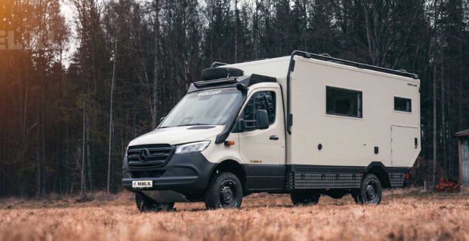 Rebel XL: 7,20 m Kabinen-Sprinter mit Längsbetten